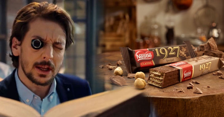 Nestlé 1927 Serisi çikolata reklamı