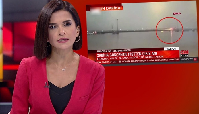 Cnn Turk Un Sabiha Gokcen Deki Ucak Kazasini Yorumlayan Eski
